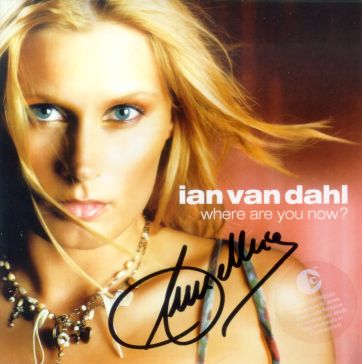 Ian Van Dahl - Where are you now?autographed CD Single