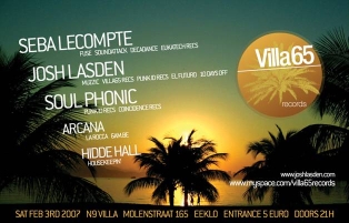 El Futuro presents The Launch party of Villa65 Records